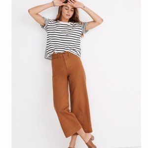Madewell Emmett Wide Leg Crop Pants